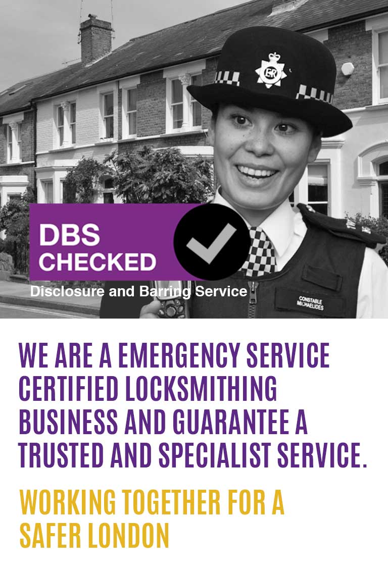 We are a Emergency Service Certified 
locksmithing business and guarantee a trusted and specialist service.